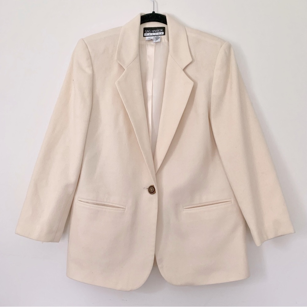 Vintage Cream Blazer
